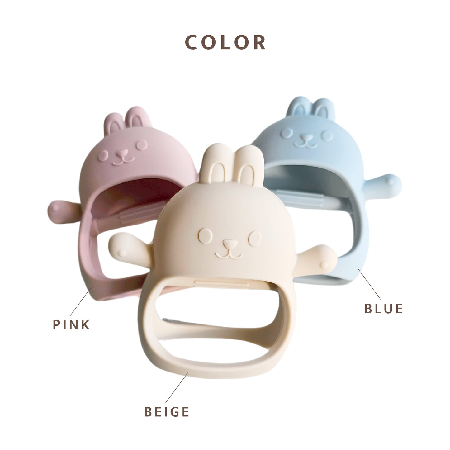 かみかみウサ 【キッズデザイン賞受賞】 歯固め シリコン 食品グレード おもちゃ おしゃぶり 歯がため 安心素材 はがため 赤ちゃん 新生児 ベビー BPAフリー 2ヶ月 0歳 1歳 ファーストトイ かわいい マッサージ プレゼント 出産祝い Berpy バーピー