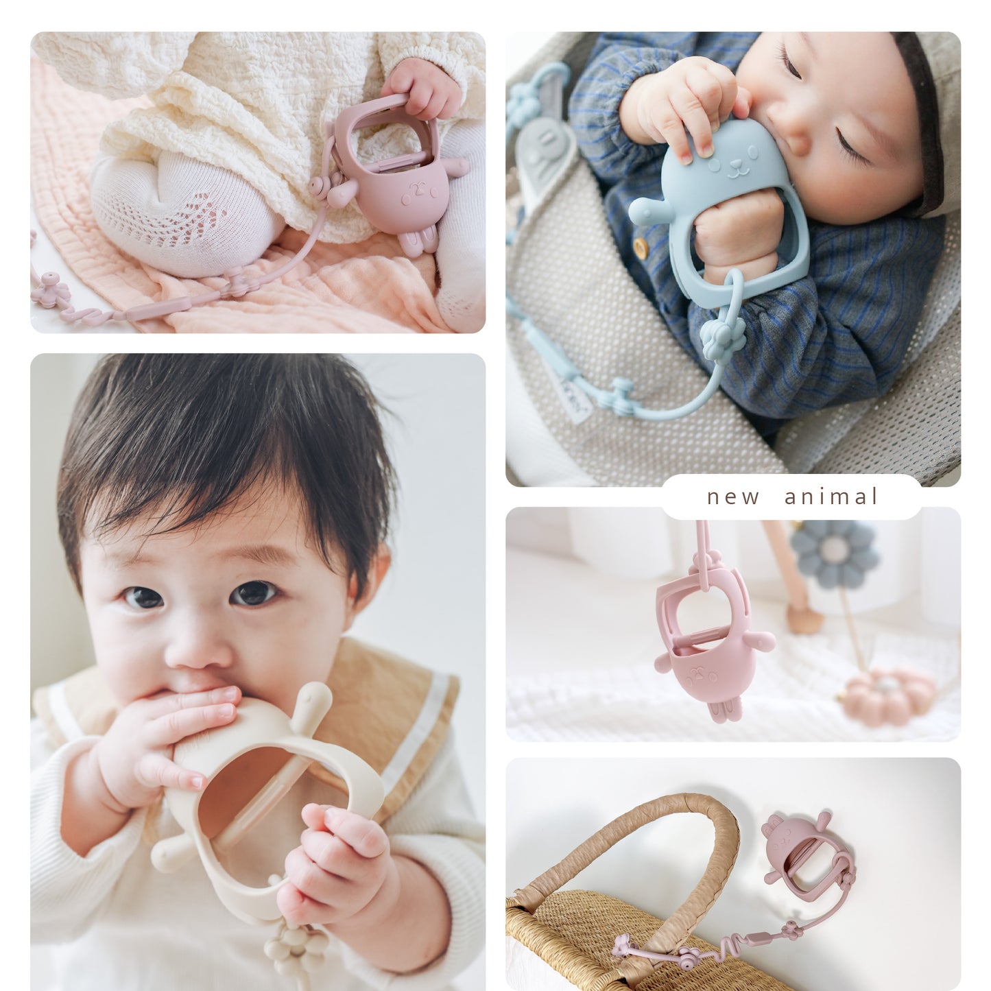 かみかみウサ 【キッズデザイン賞受賞】 歯固め シリコン 食品グレード おもちゃ おしゃぶり 歯がため 安心素材 はがため 赤ちゃん 新生児 ベビー BPAフリー 2ヶ月 0歳 1歳 ファーストトイ かわいい マッサージ プレゼント 出産祝い Berpy バーピー