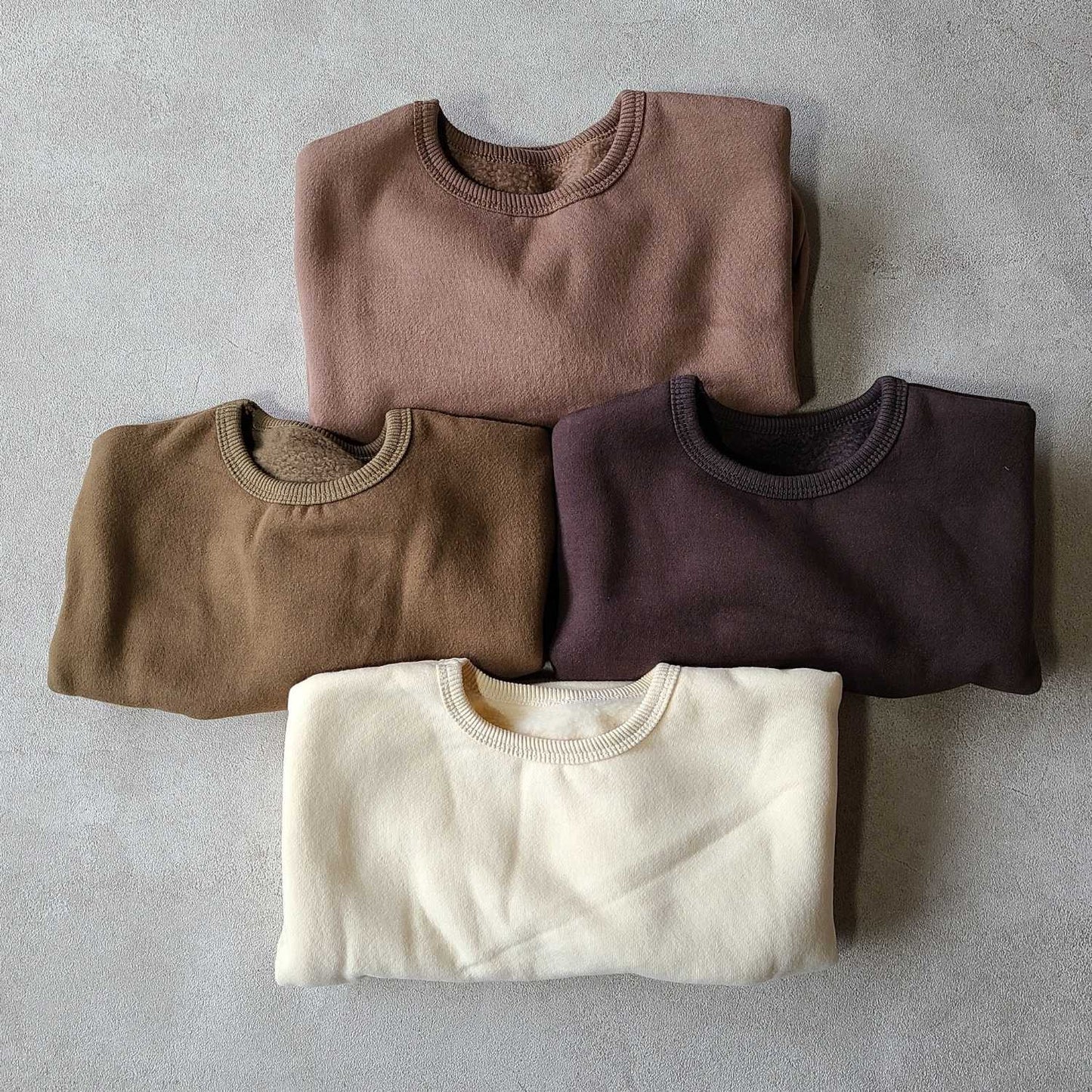 裏モコトレーナー ベビー服 4color 60 70 80 90サイズ