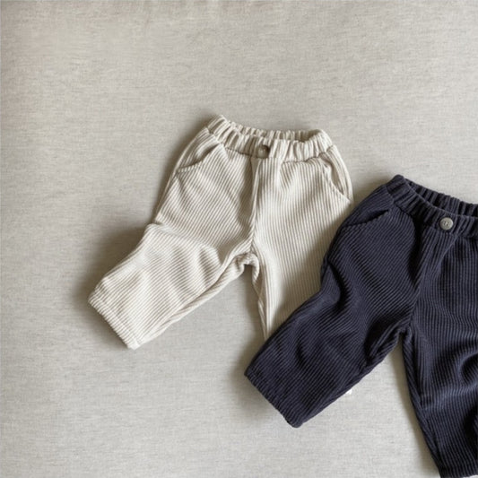 コーデュロイ 裏起毛パンツ 60-90サイズ