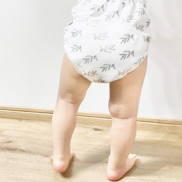 トレーニングパンツ 80~110サイズ 6層ガーゼ×防水素材