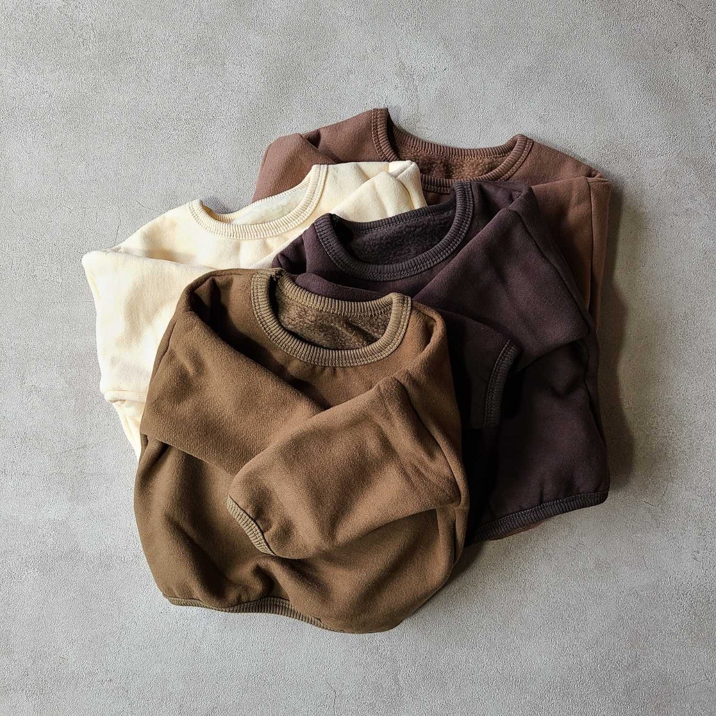 裏モコトレーナー ベビー服 4color 60 70 80 90サイズ