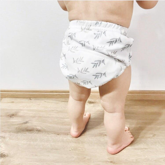 トレーニングパンツ 80~110サイズ 6層ガーゼ×防水素材